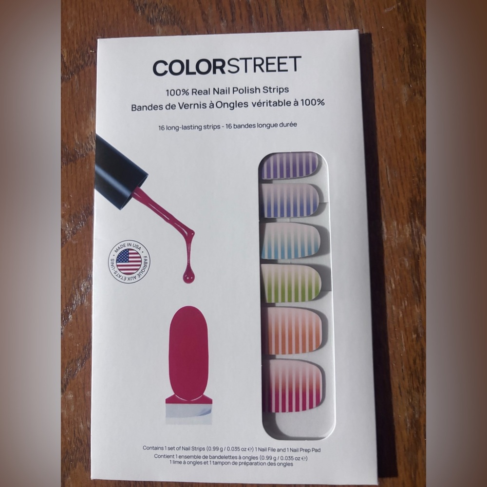 Color Street  2026 release Fast Forward Nail Strips